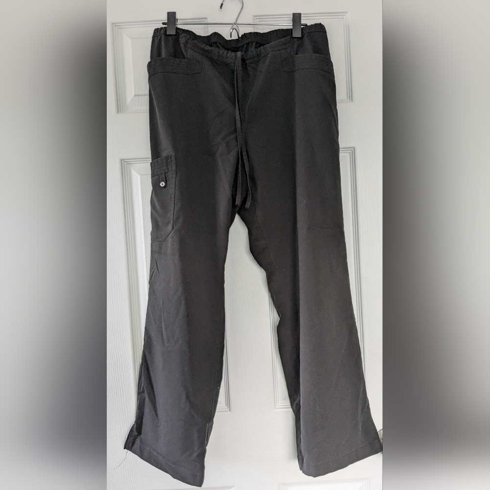 Grey's Anatomy by Barco Black Scrub Pants, size Large